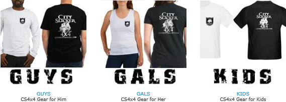 CS4x4 T-shirts